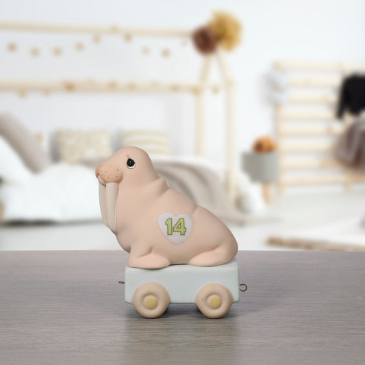 Birthday Train, Age 14, It's Your Birthday Live It Up Large Figurine