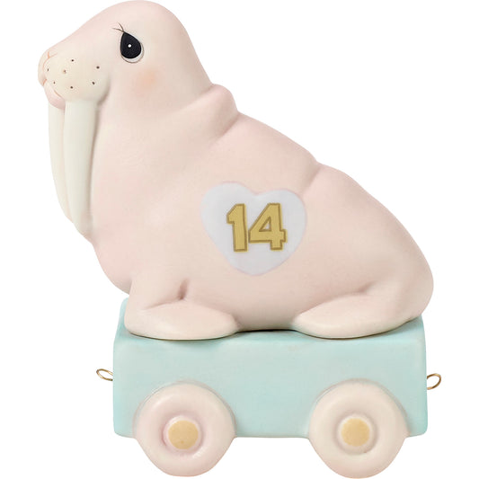 Birthday Train, Age 14, It's Your Birthday Live It Up Large Figurine
