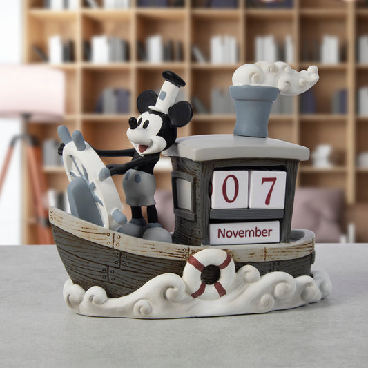 Disney Steamboat Willie Mickey Mouse Perpetual Calendar