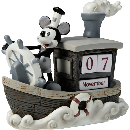 Disney Steamboat Willie Mickey Mouse Perpetual Calendar