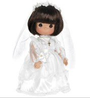 Communion 12" Doll, Brunette