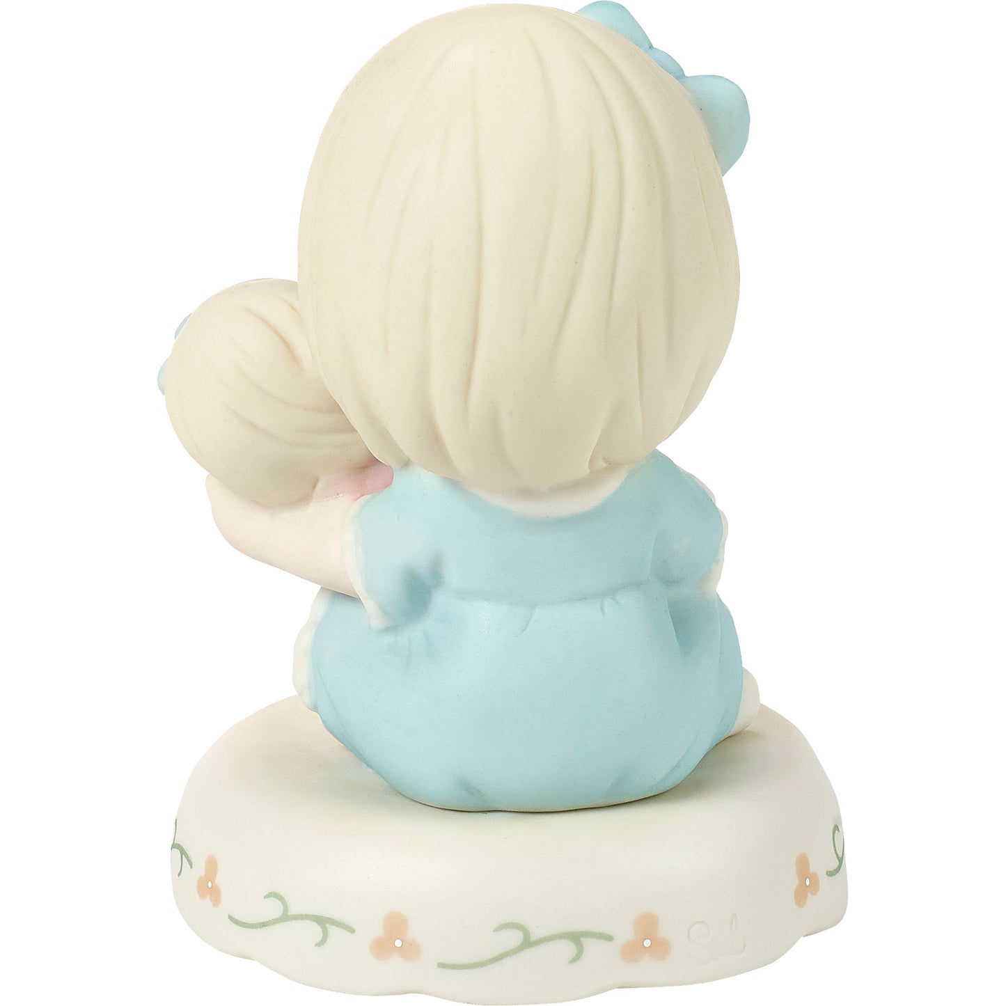Growing In Grace, Age 4, Blonde Girl Figurine