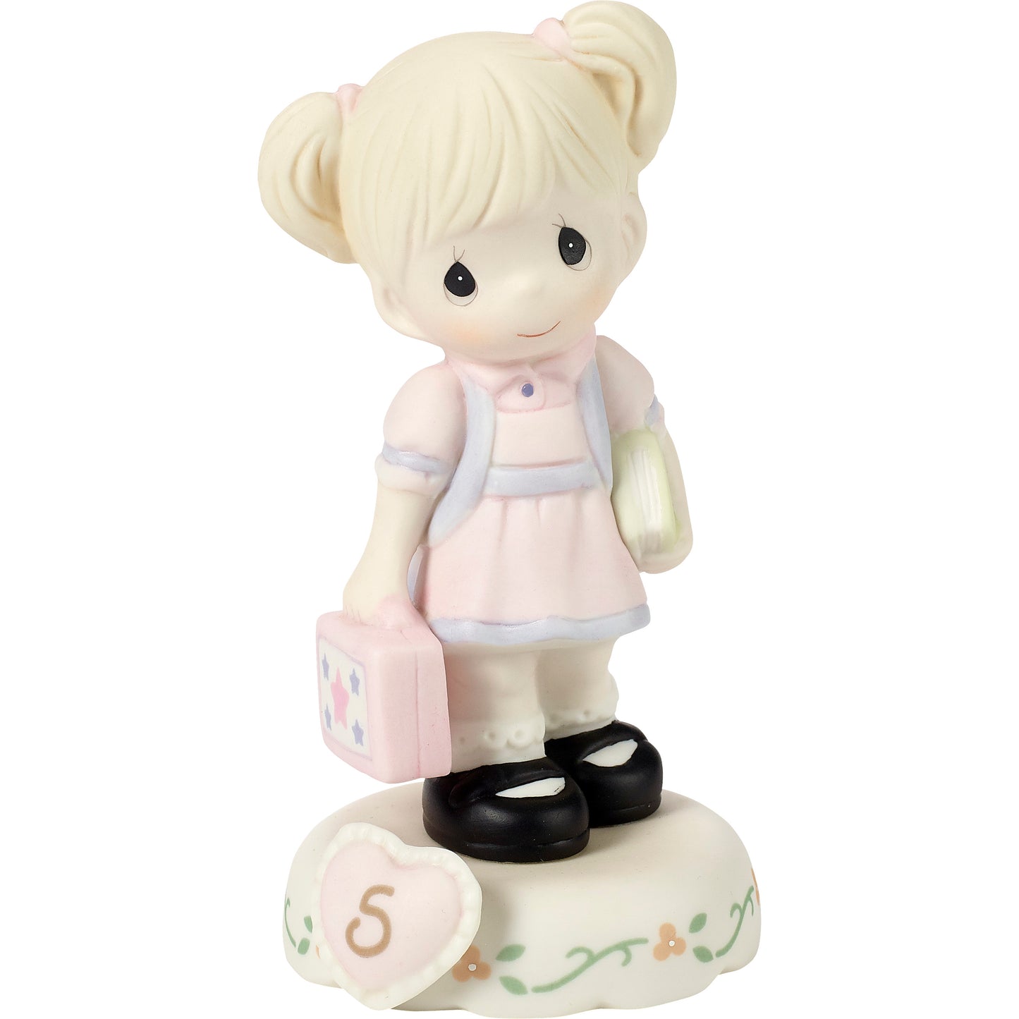 Growing In Grace, Age 5, Blonde Girl Figurine