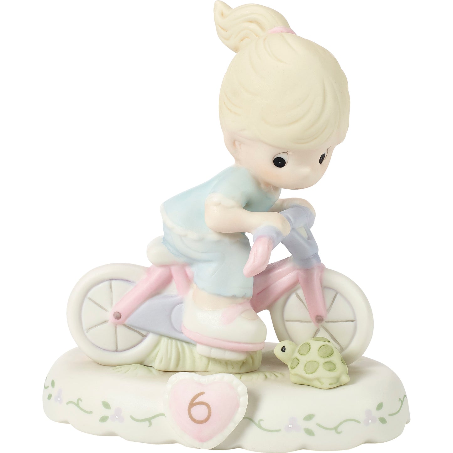 Growing In Grace, Age 6, Blonde Girl Figurine