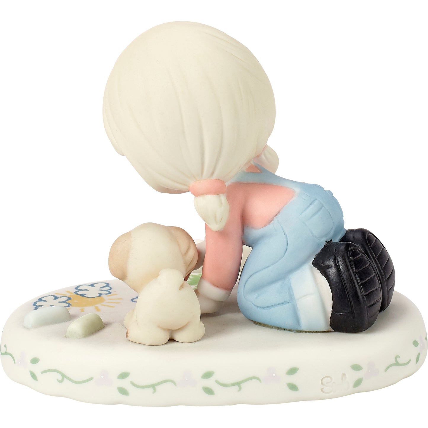Growing In Grace, Age 8, Blonde Girl Figurine