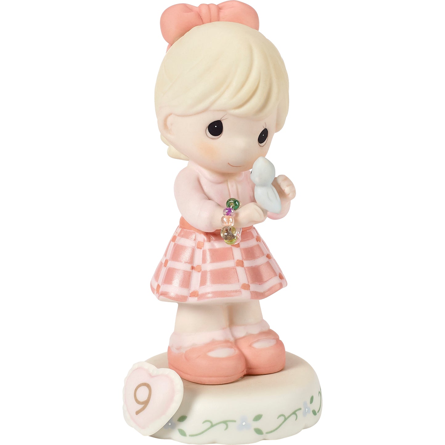 Growing In Grace, Age 9, Blonde Girl Figurine