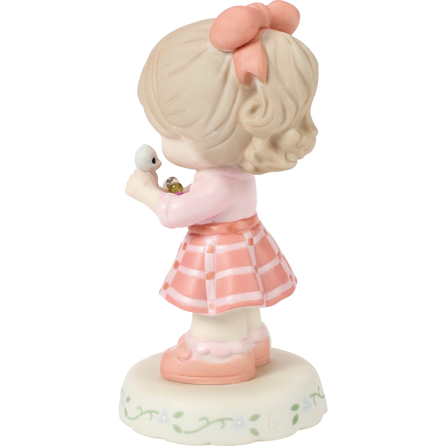 Growing In Grace, Age 9, Brunette Girl Figurine