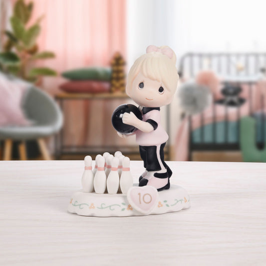 Growing In Grace, Age 10 Blonde Girl Figurine