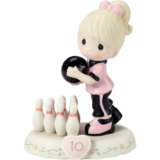 Growing In Grace, Age 10 Blonde Girl Figurine