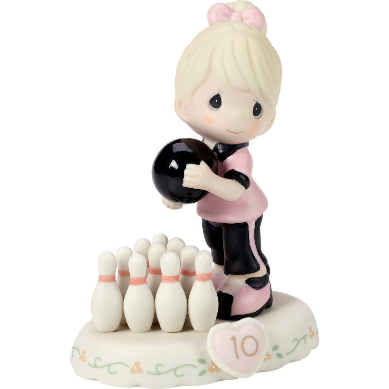Growing In Grace, Age 10 Blonde Girl Figurine