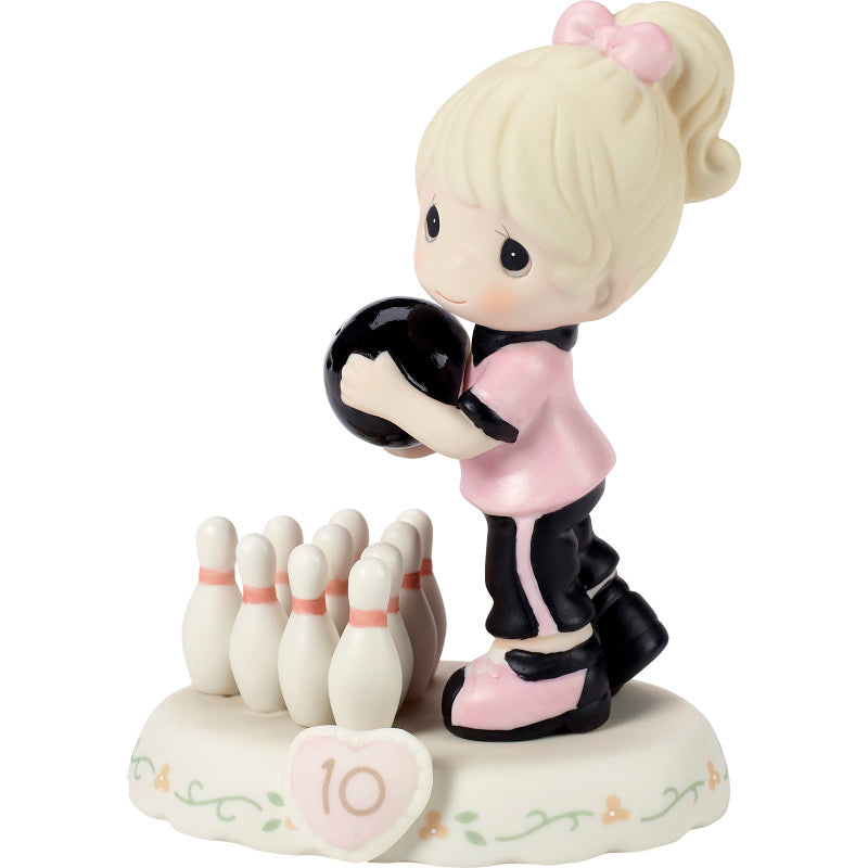 Growing In Grace, Age 10 Blonde Girl Figurine