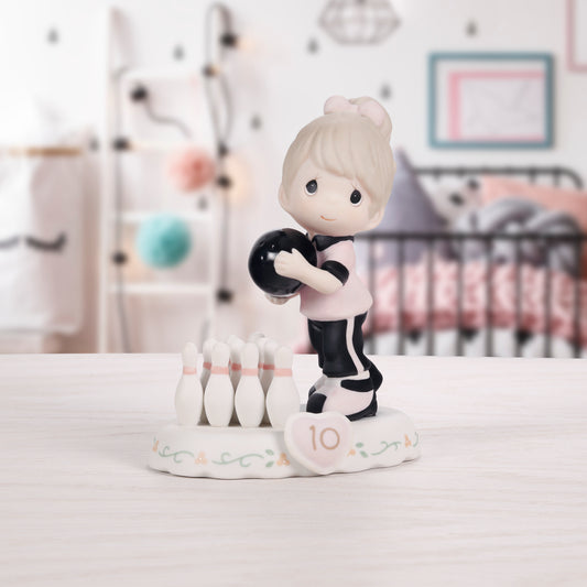 Growing In Grace, Age 10 Blonde Girl Figurine