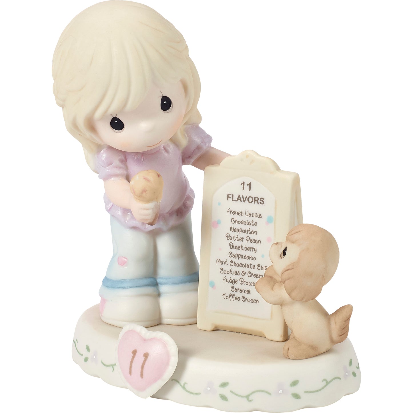 Growing In Grace, Age 11, Blonde Girl Figurine