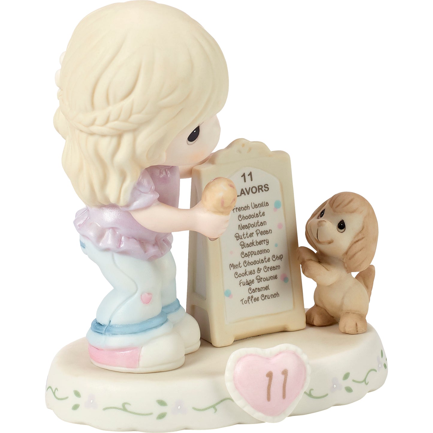 Growing In Grace, Age 11, Blonde Girl Figurine