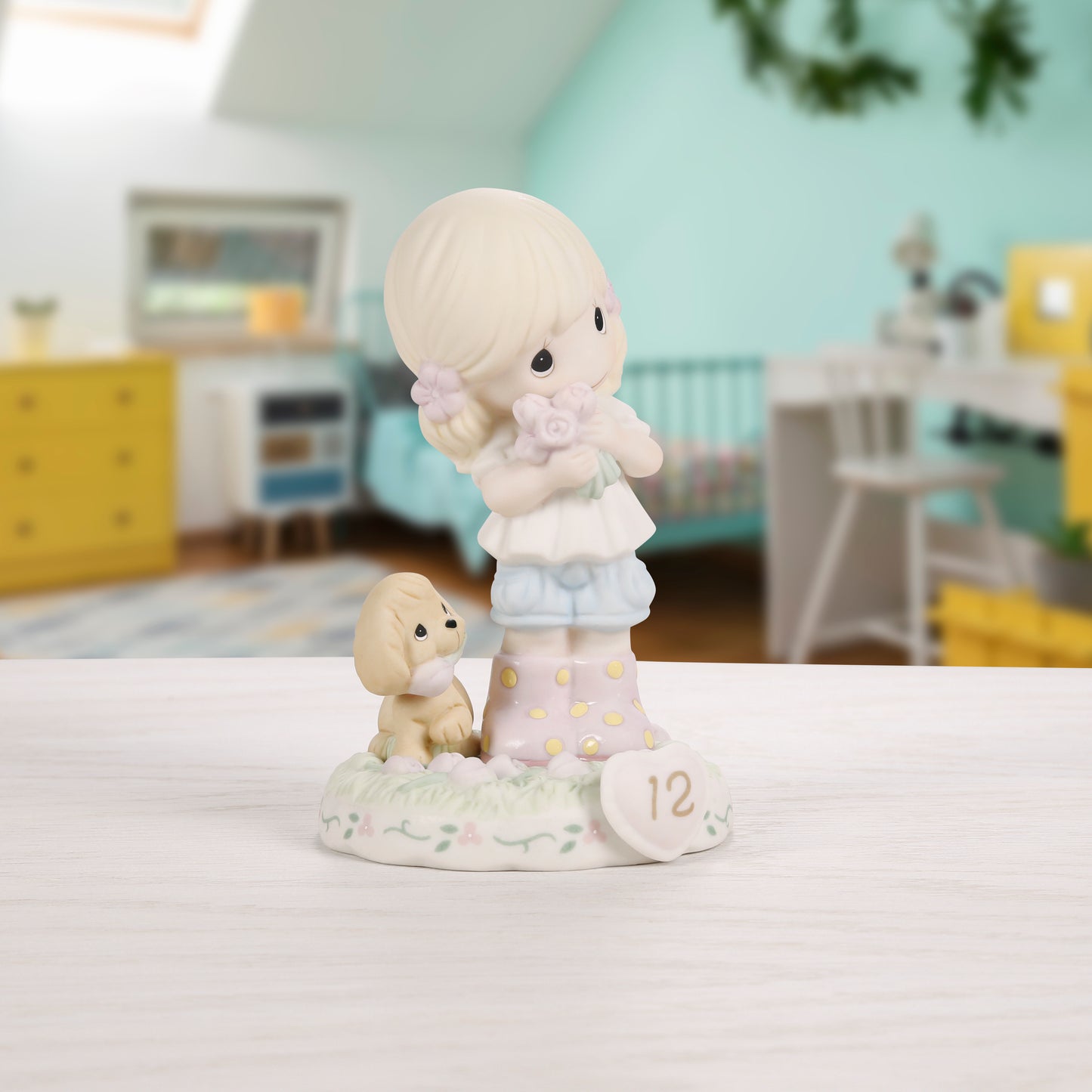 Growing In Grace, Age 12, Blonde Girl Figurine