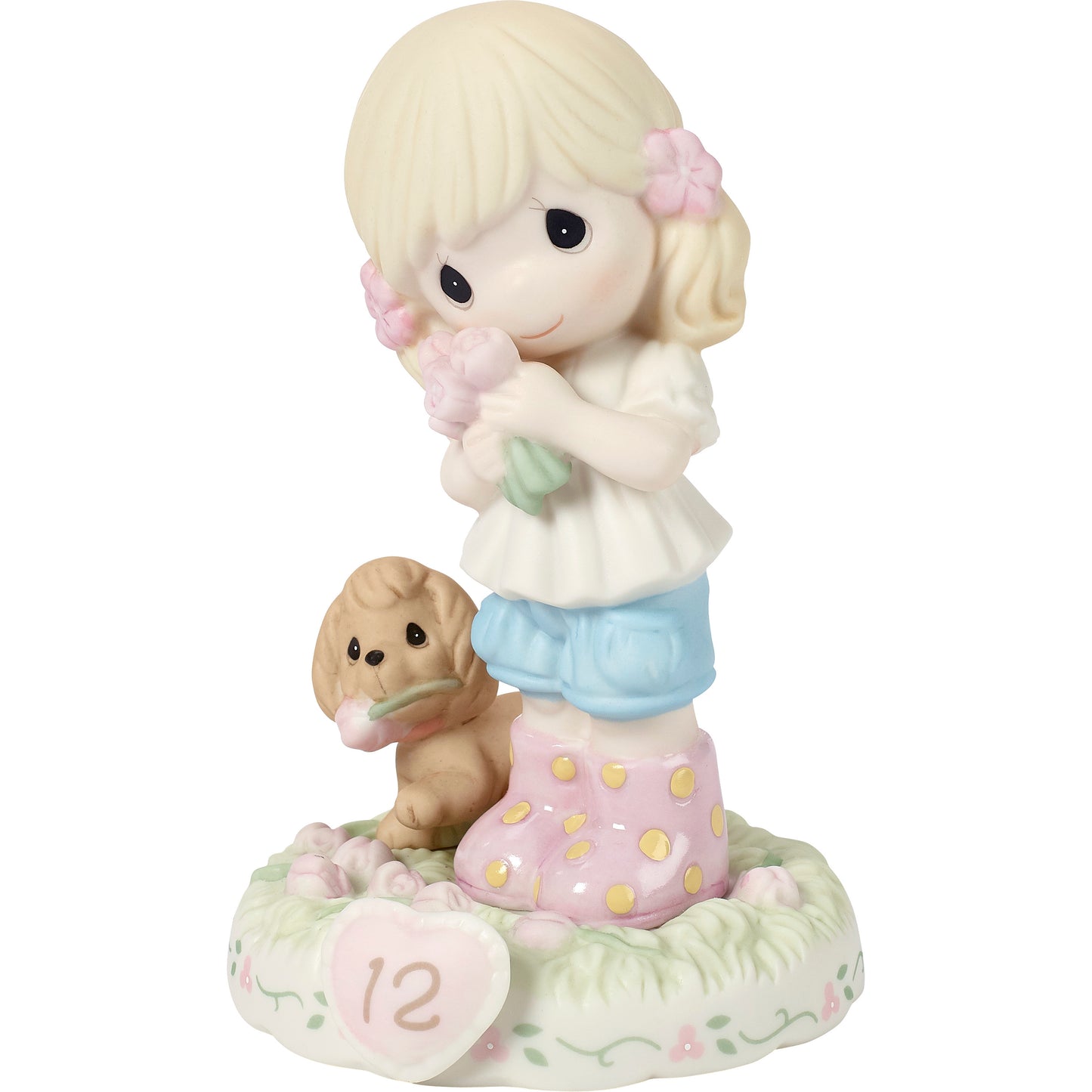 Growing In Grace, Age 12, Blonde Girl Figurine