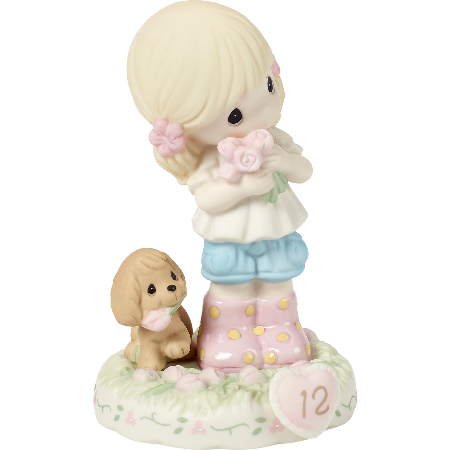 Growing In Grace, Age 12, Blonde Girl Figurine