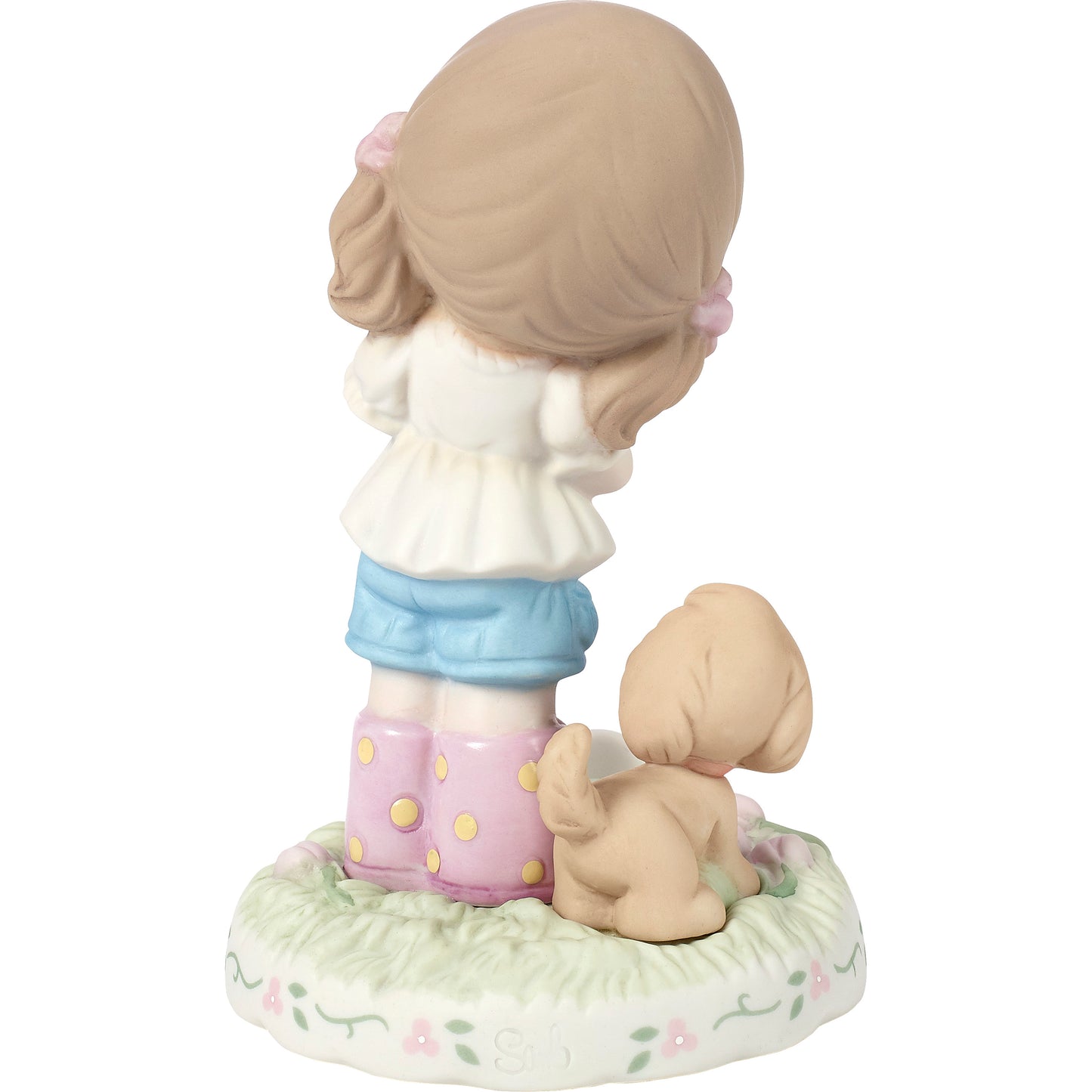 Growing In Grace, Age 12, Brunette Girl Figurine