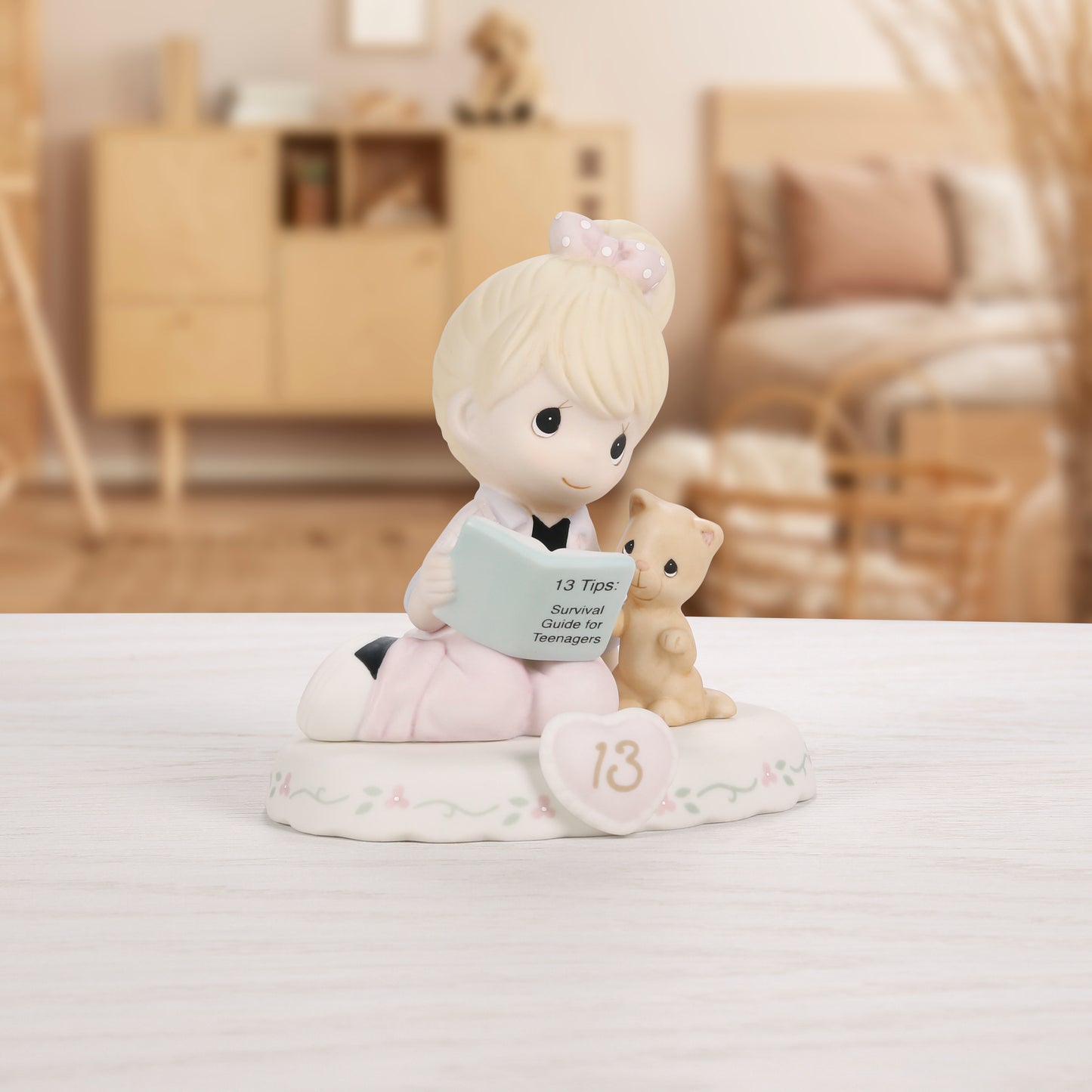 Growing In Grace, Age 13, Blonde Girl Figurine