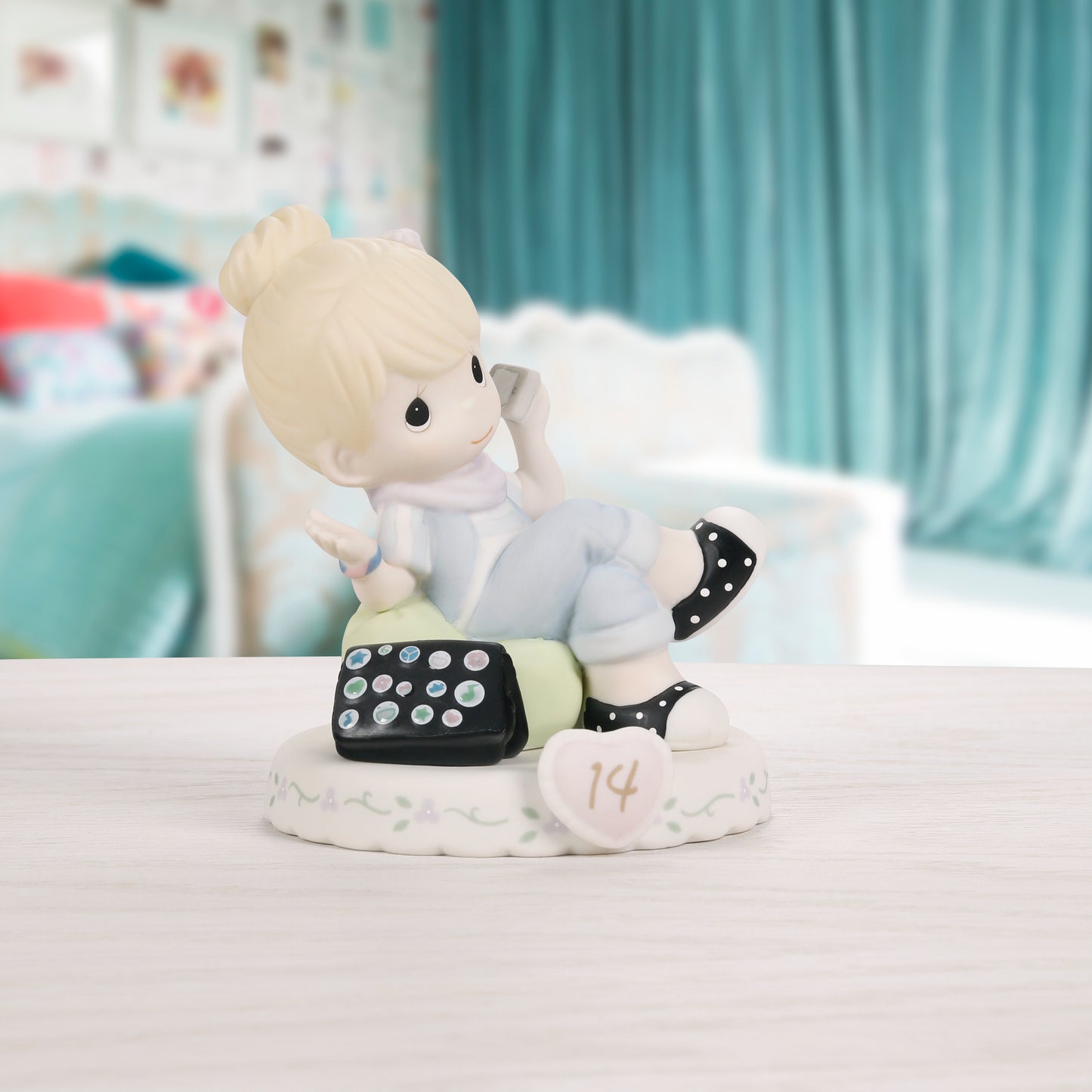 Growing In Grace, Age 14, Blonde Girl Figurine
