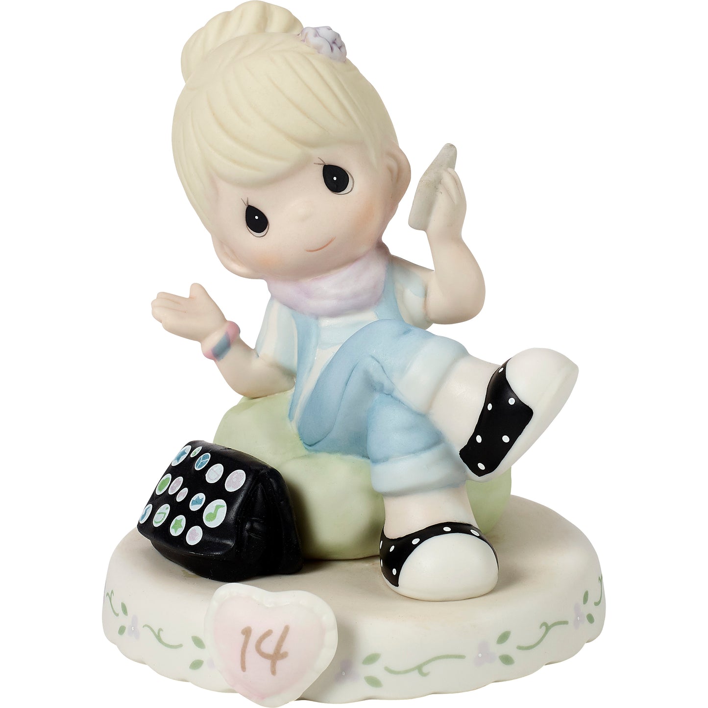 Growing In Grace, Age 14, Blonde Girl Figurine