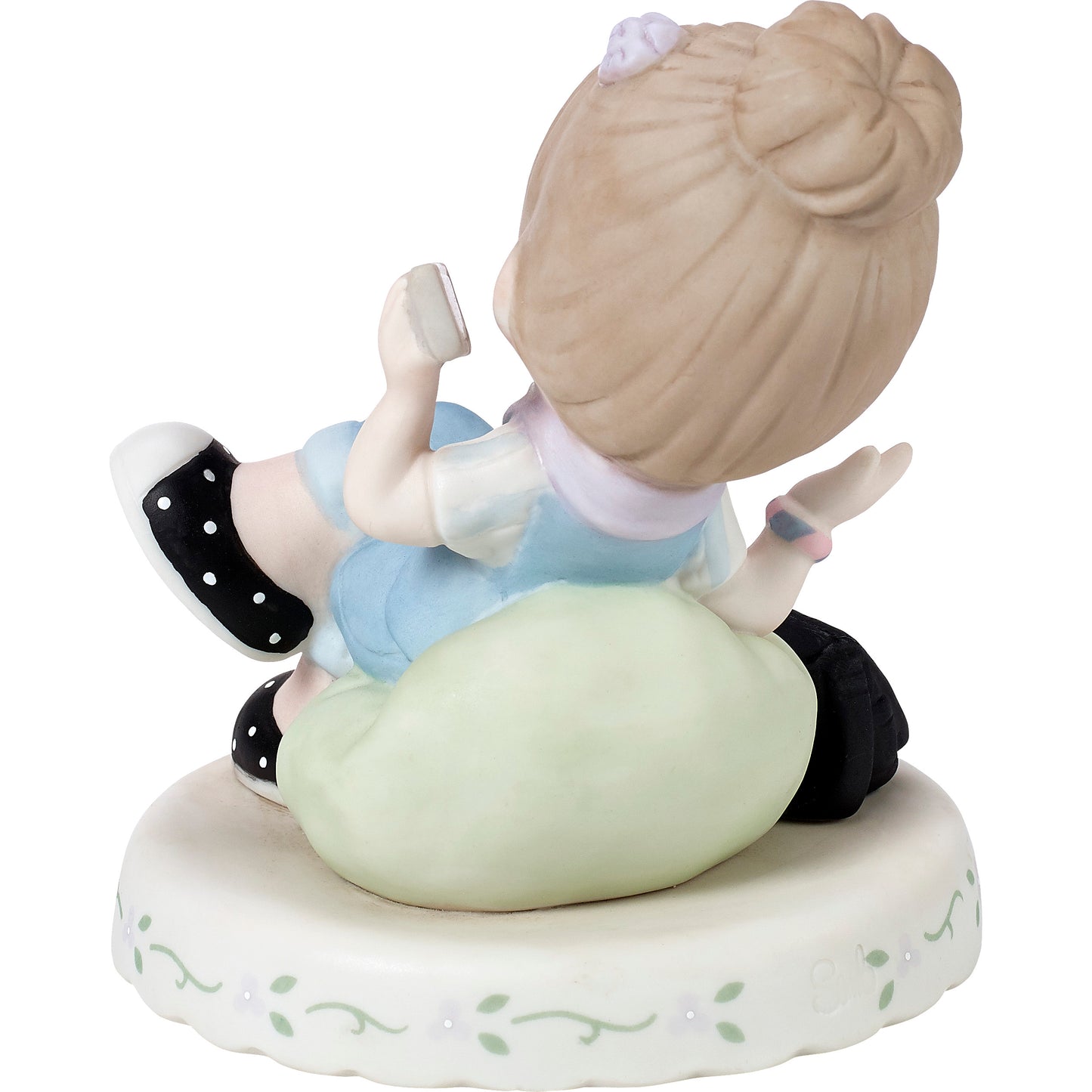 Growing In Grace, Age 14, Brunette Girl Figurine