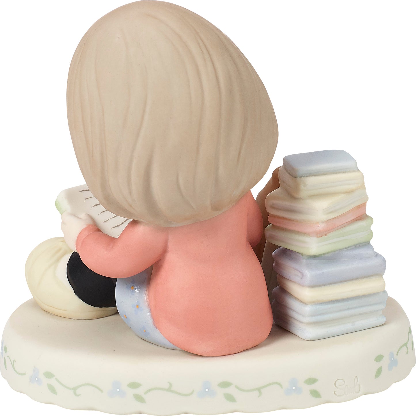 Growing In Grace, Age 15, Brunette Girl Figurine
