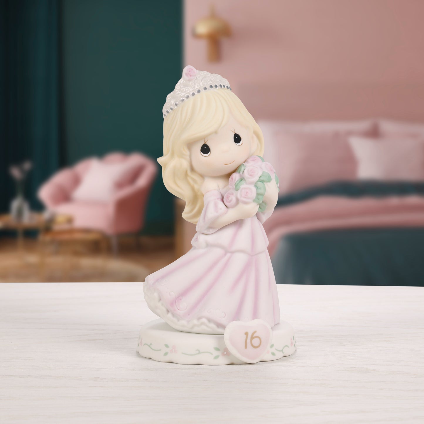 Growing In Grace, Age 16, Blonde Girl Figurine