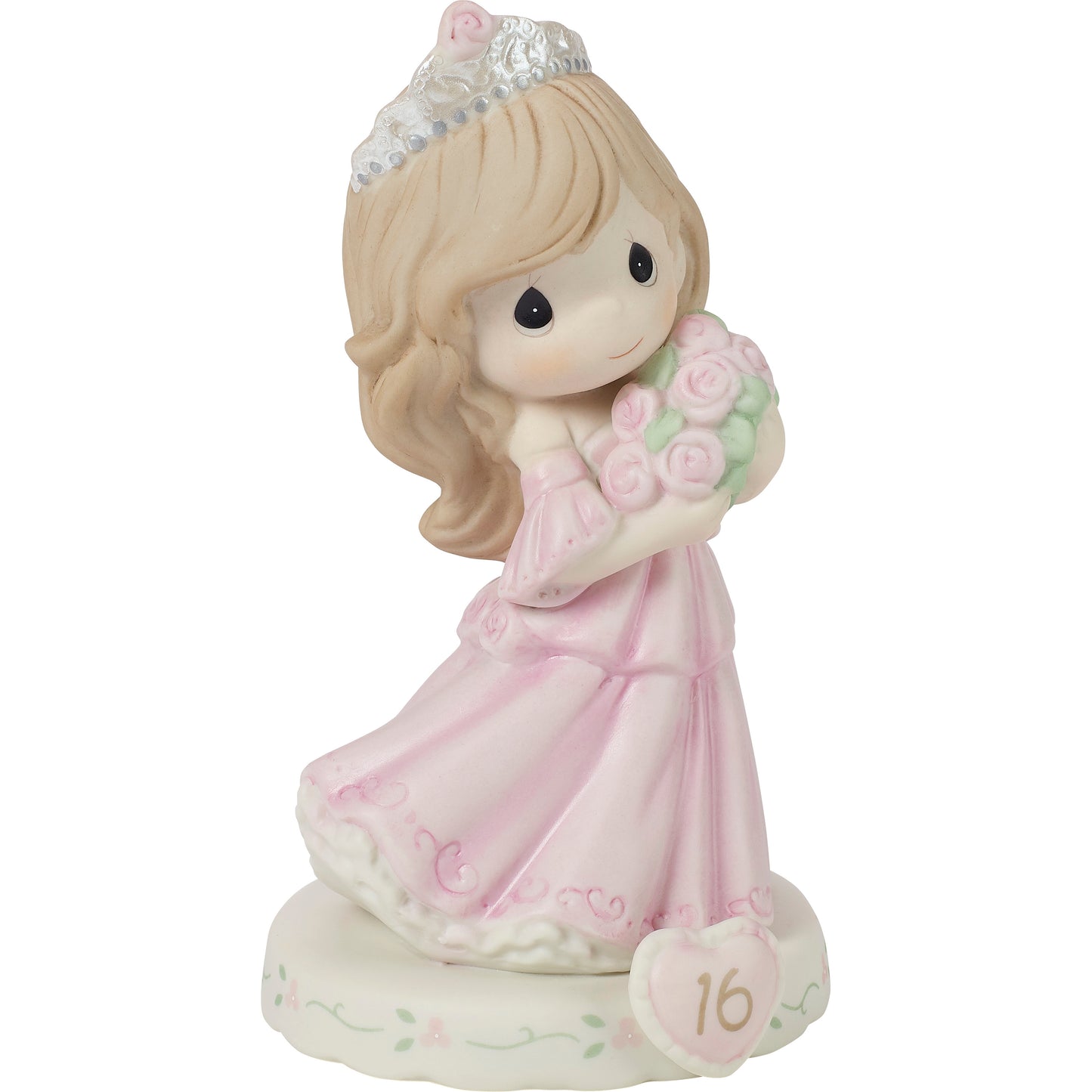 Growing In Grace, Age 16, Brunette Girl Figurine