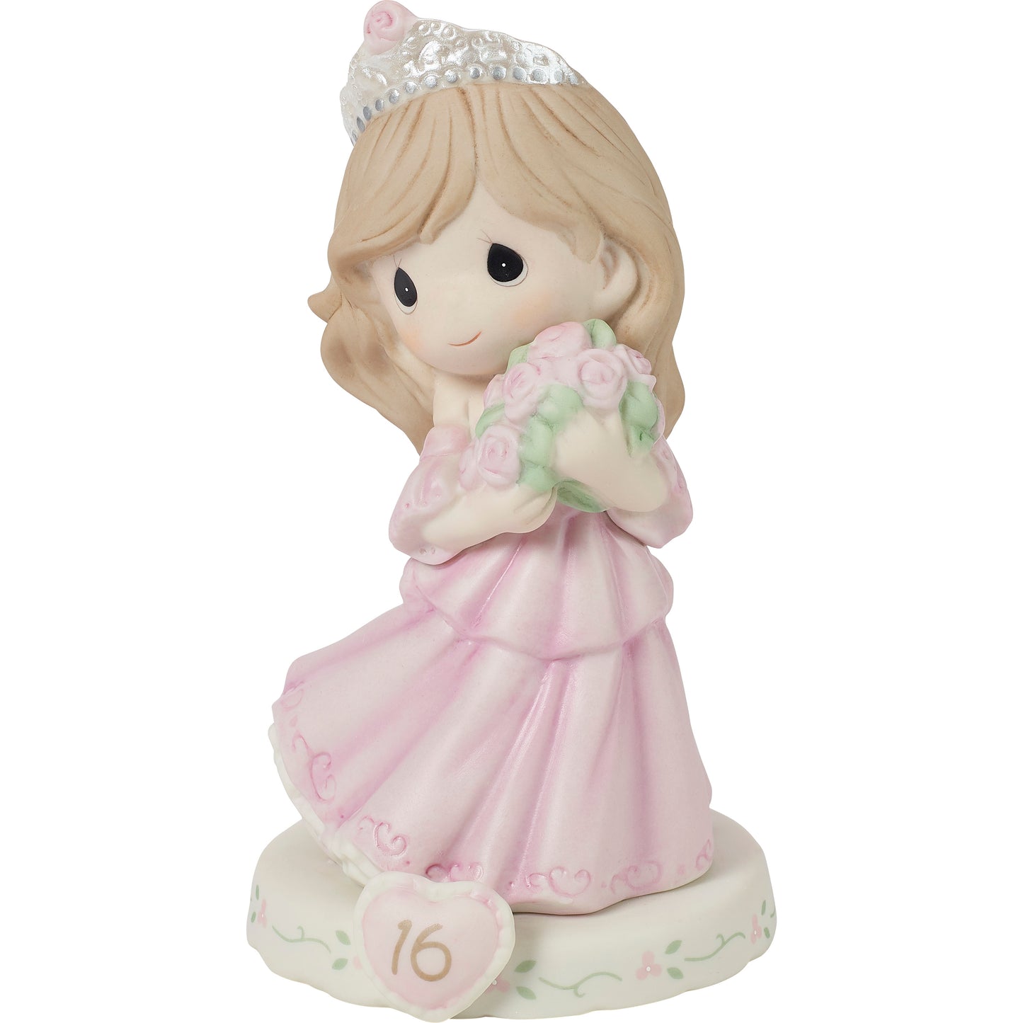 Growing In Grace, Age 16, Brunette Girl Figurine