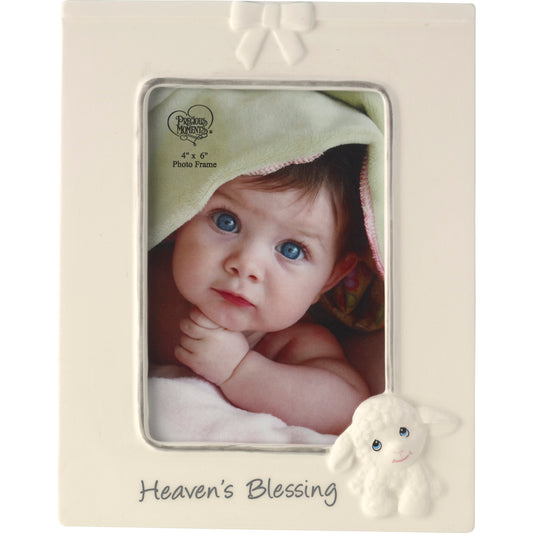Heaven's Blessing, Lamb Photo Frame