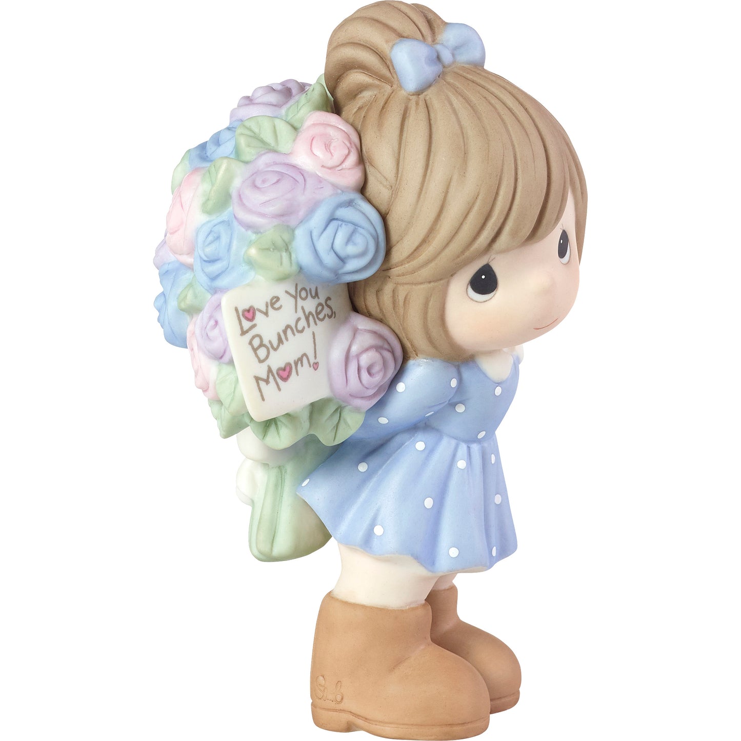 Love You Bunches, Mom! Figurine, Girl