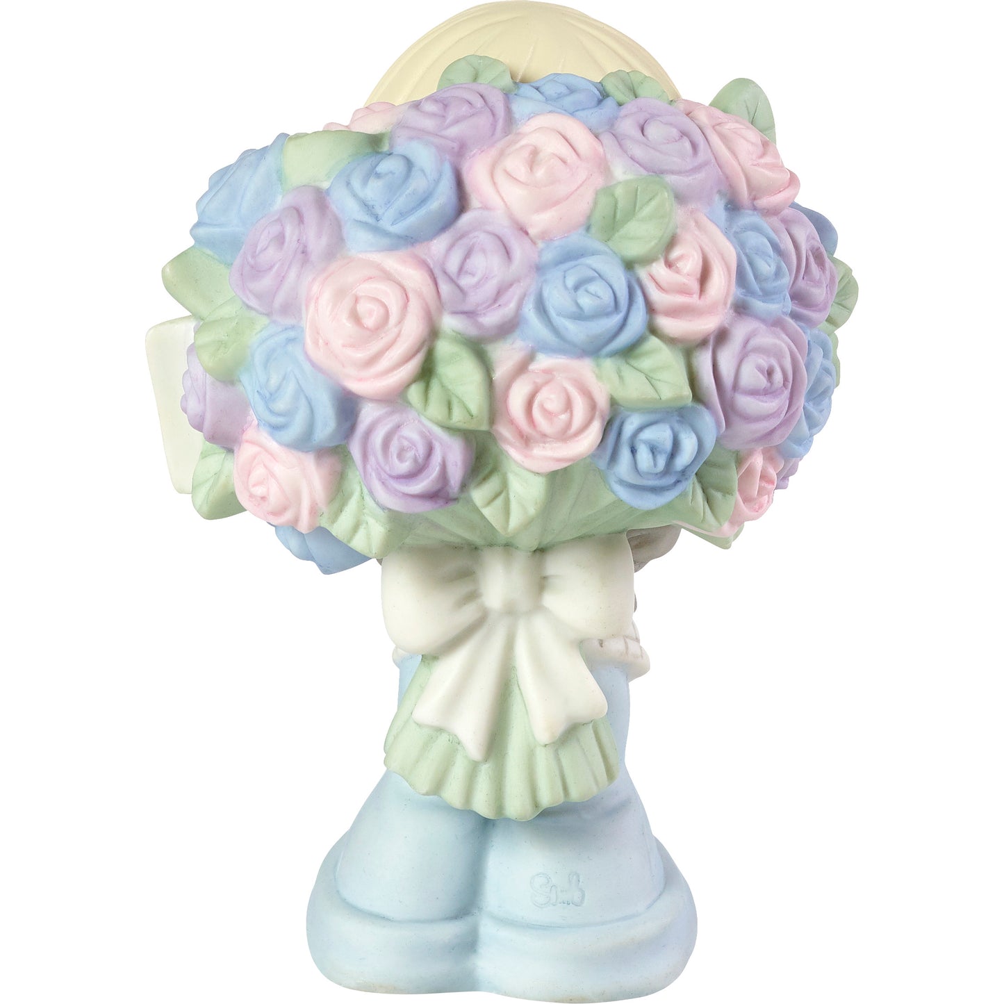 Love You Bunches, Mom!, Bisque Porcelain Figurine, Boy