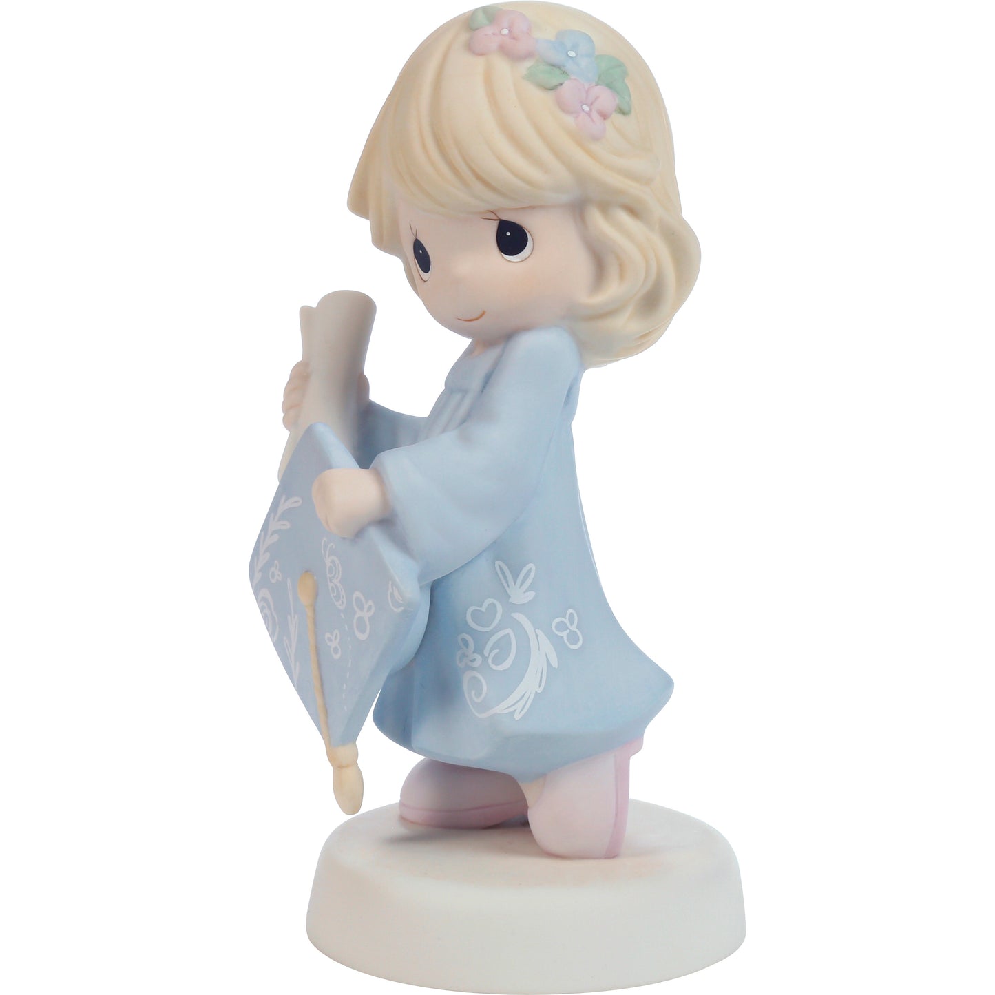 The Future Belongs To You Blonde with Blue Gown Figurine
