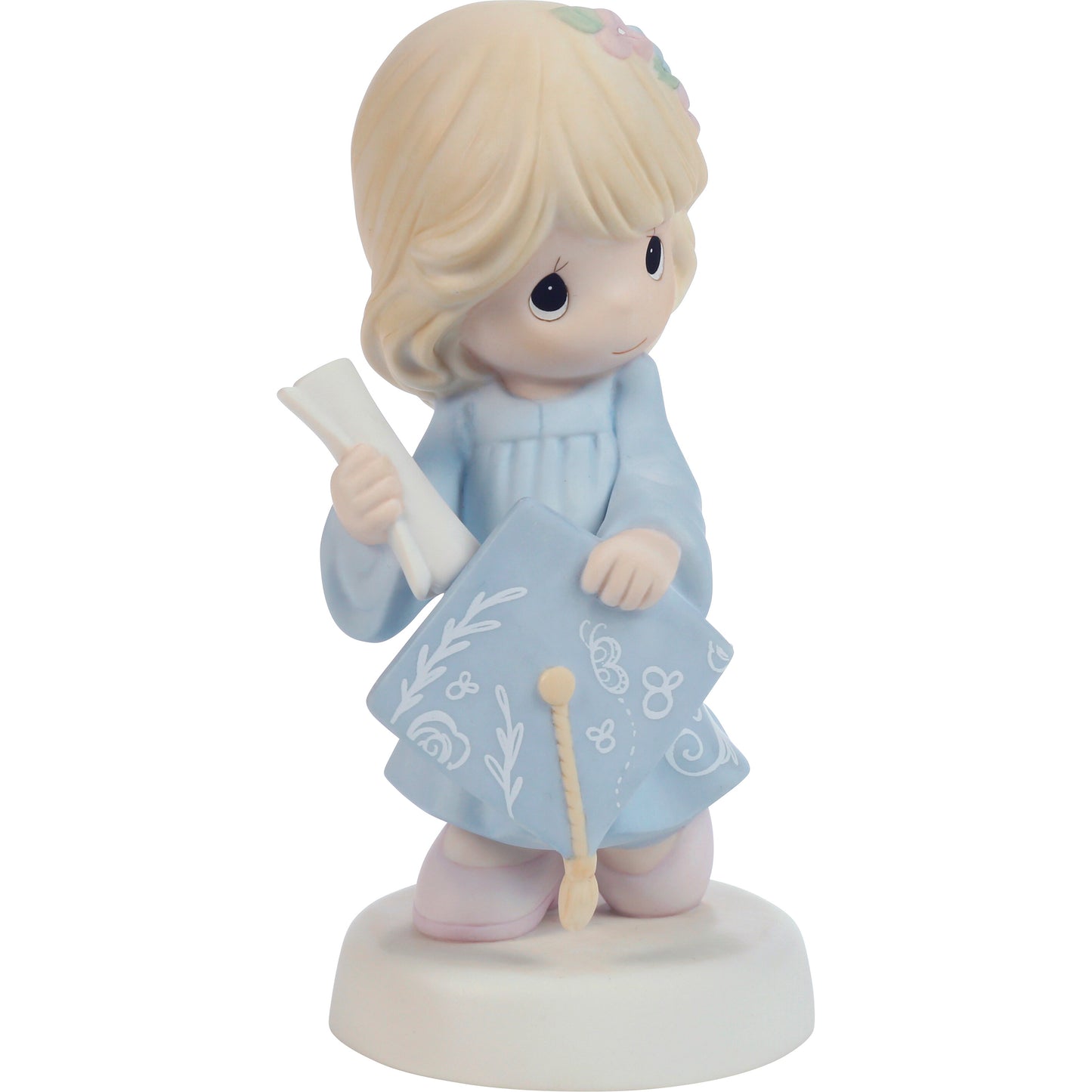 The Future Belongs To You Blonde with Blue Gown Figurine