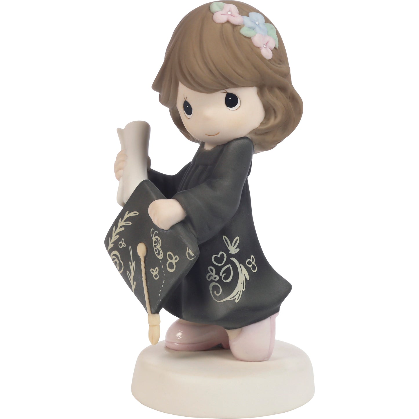 The Future Belongs To You Brunette with Black Gown Figurine