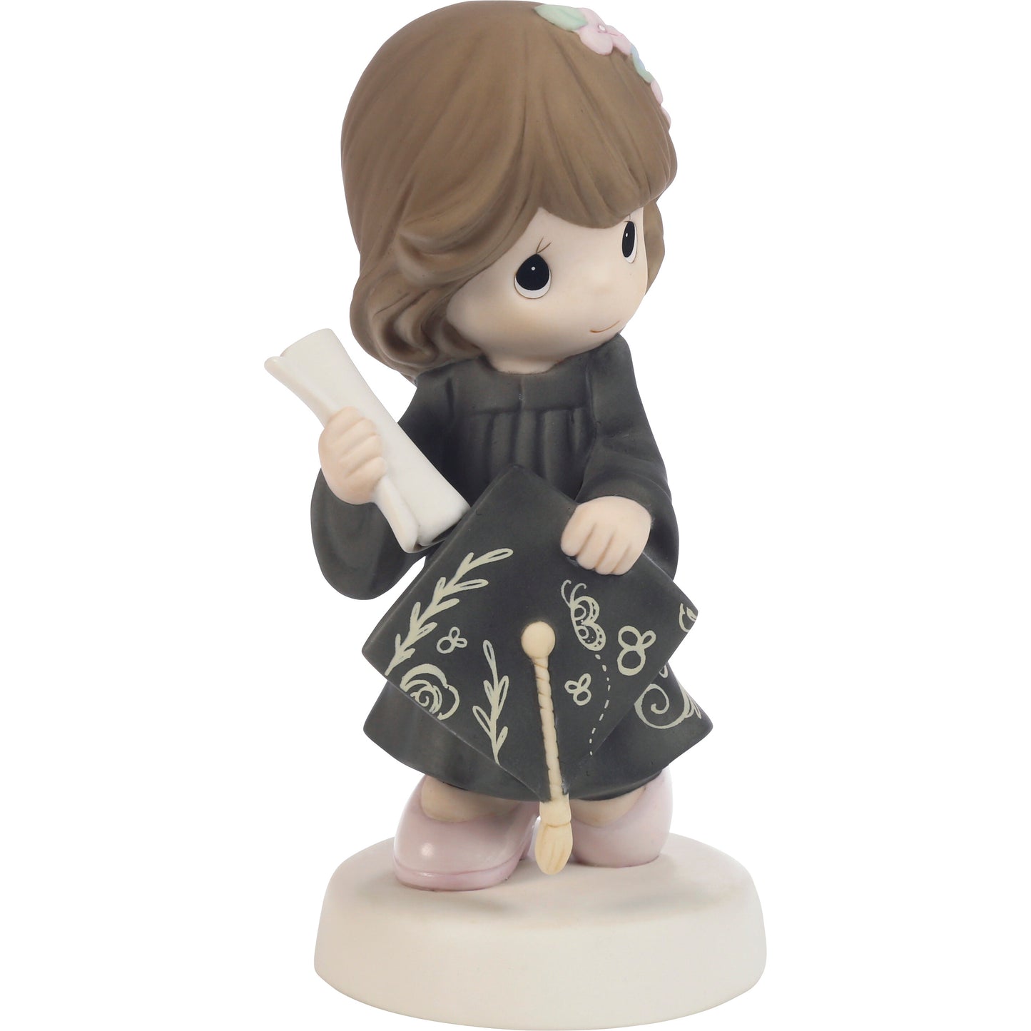 The Future Belongs To You Brunette with Black Gown Figurine