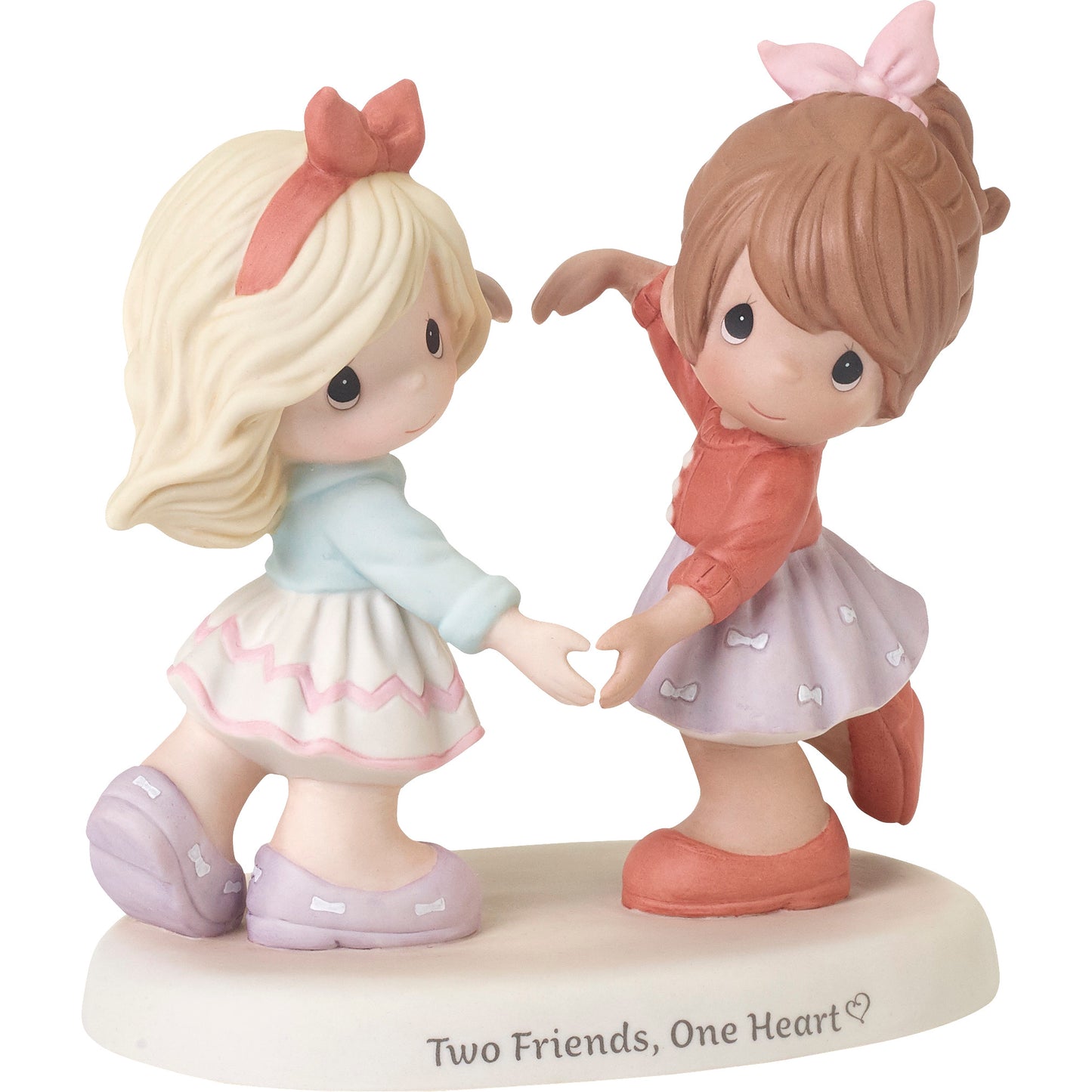 Two Friends, One Heart Figurine