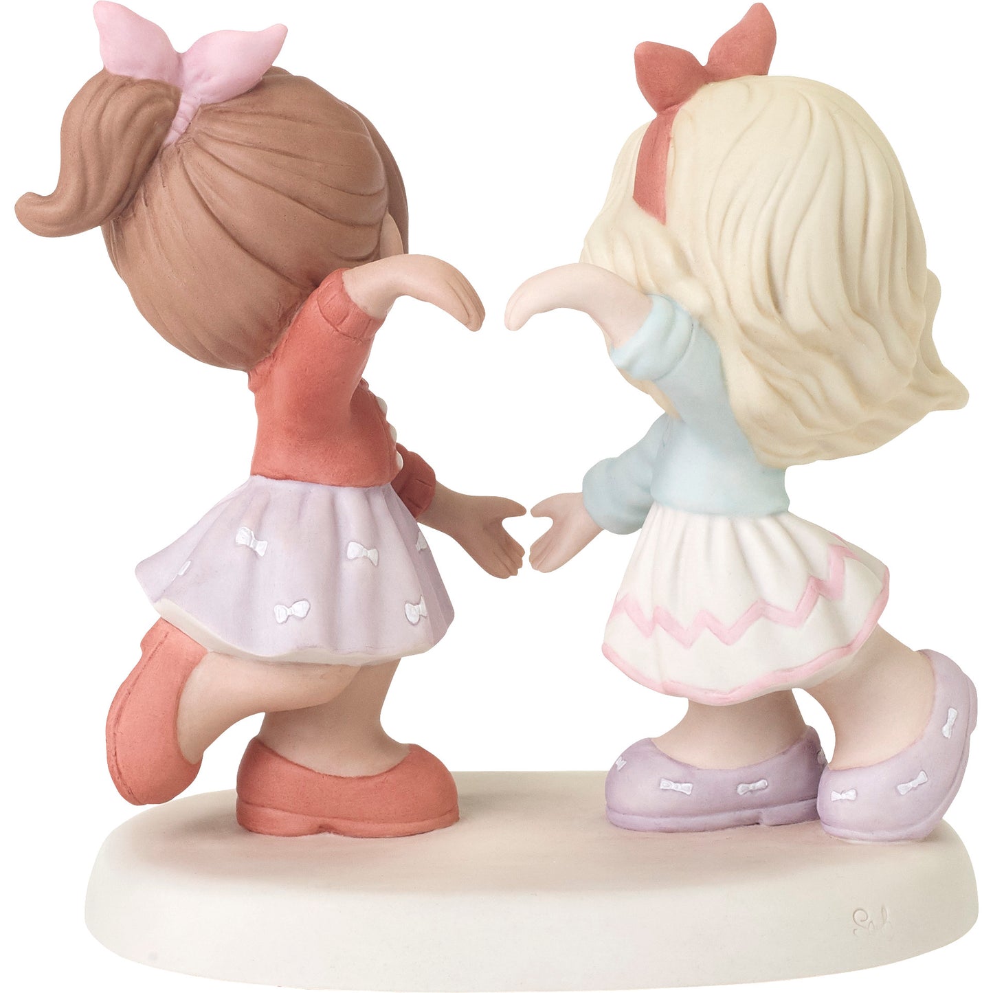 Two Friends, One Heart Figurine