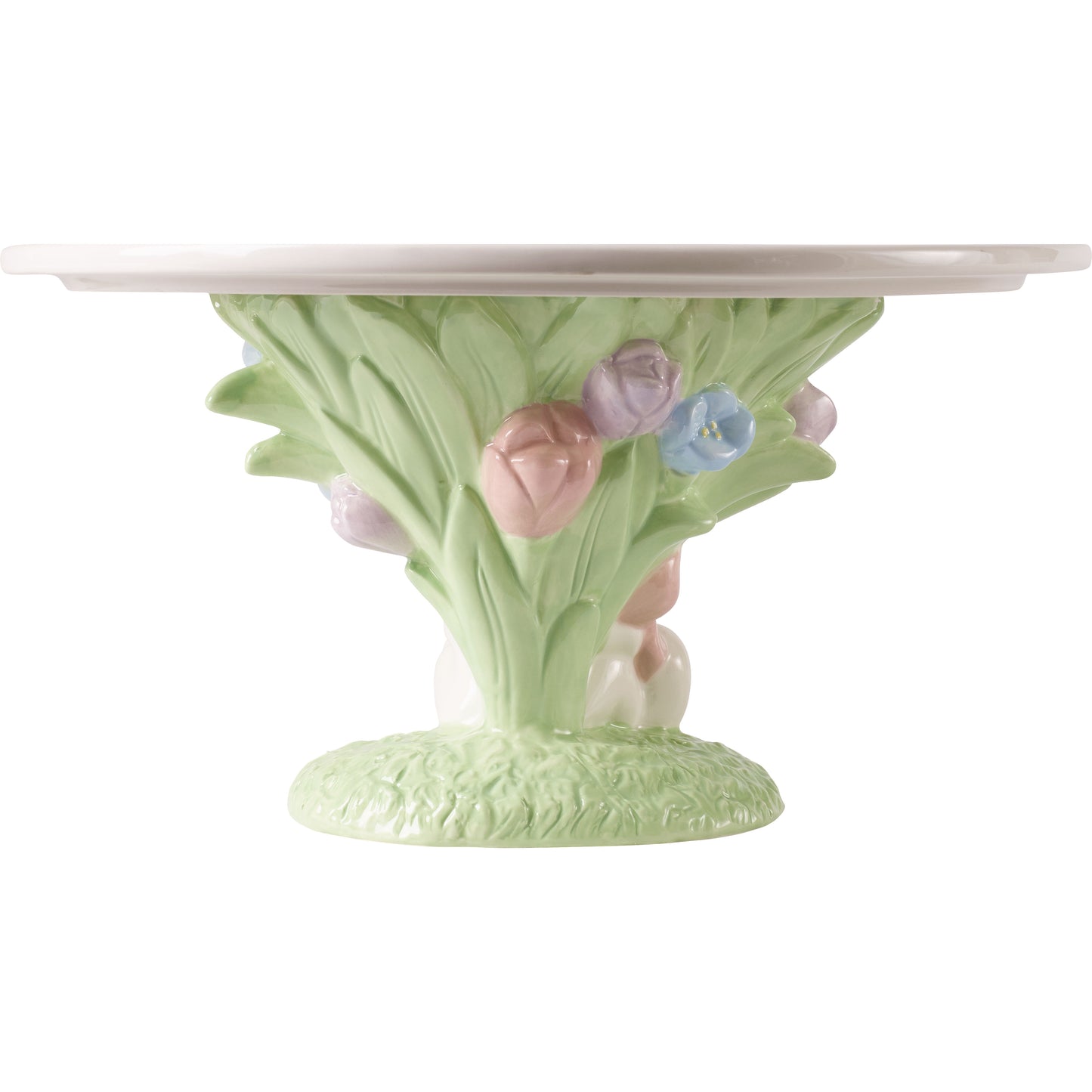 Rejoice In The Little Things Pedestal Plate