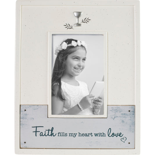 Faith Fills My Heart With Love Photo Frame