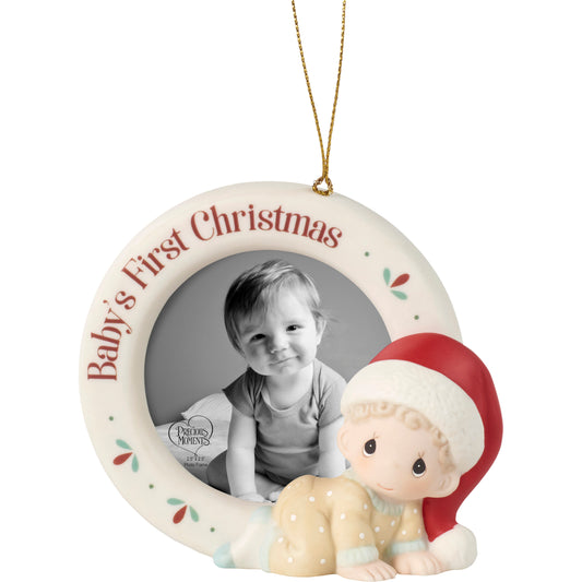 Baby's 1st Christmas Photo Frame Ornament