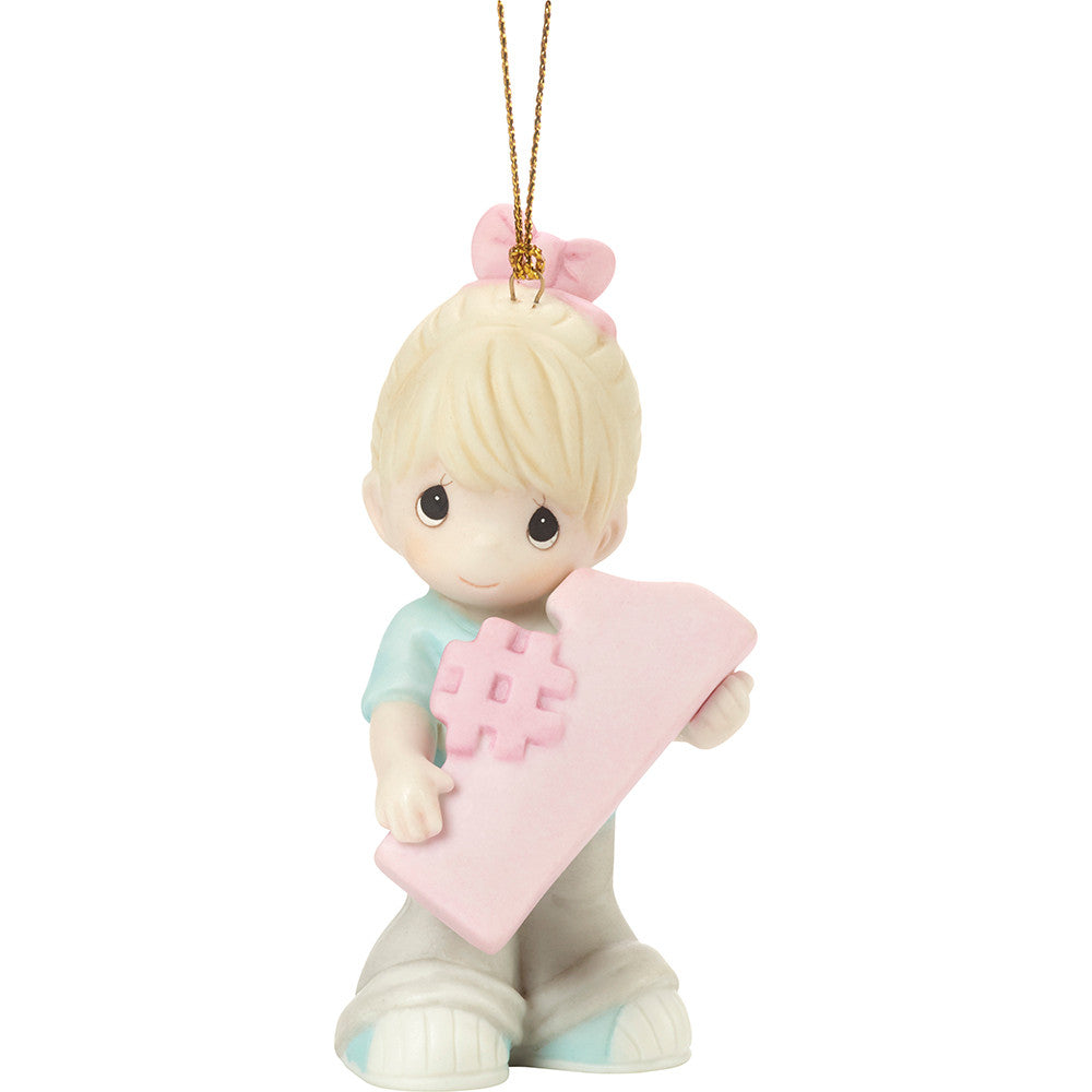#You're Awesome Girl Ornament, Blonde