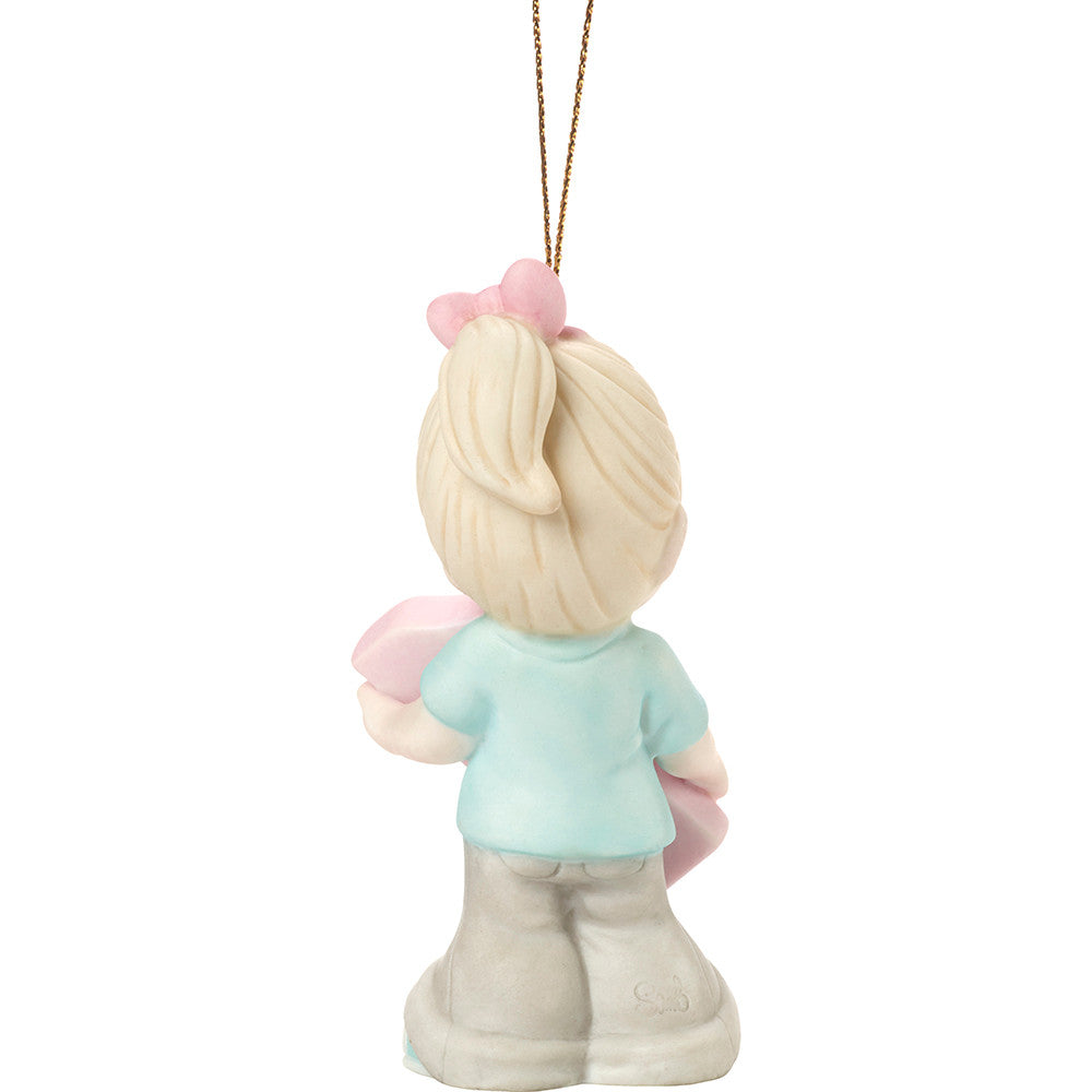 #You're Awesome Girl Ornament, Blonde