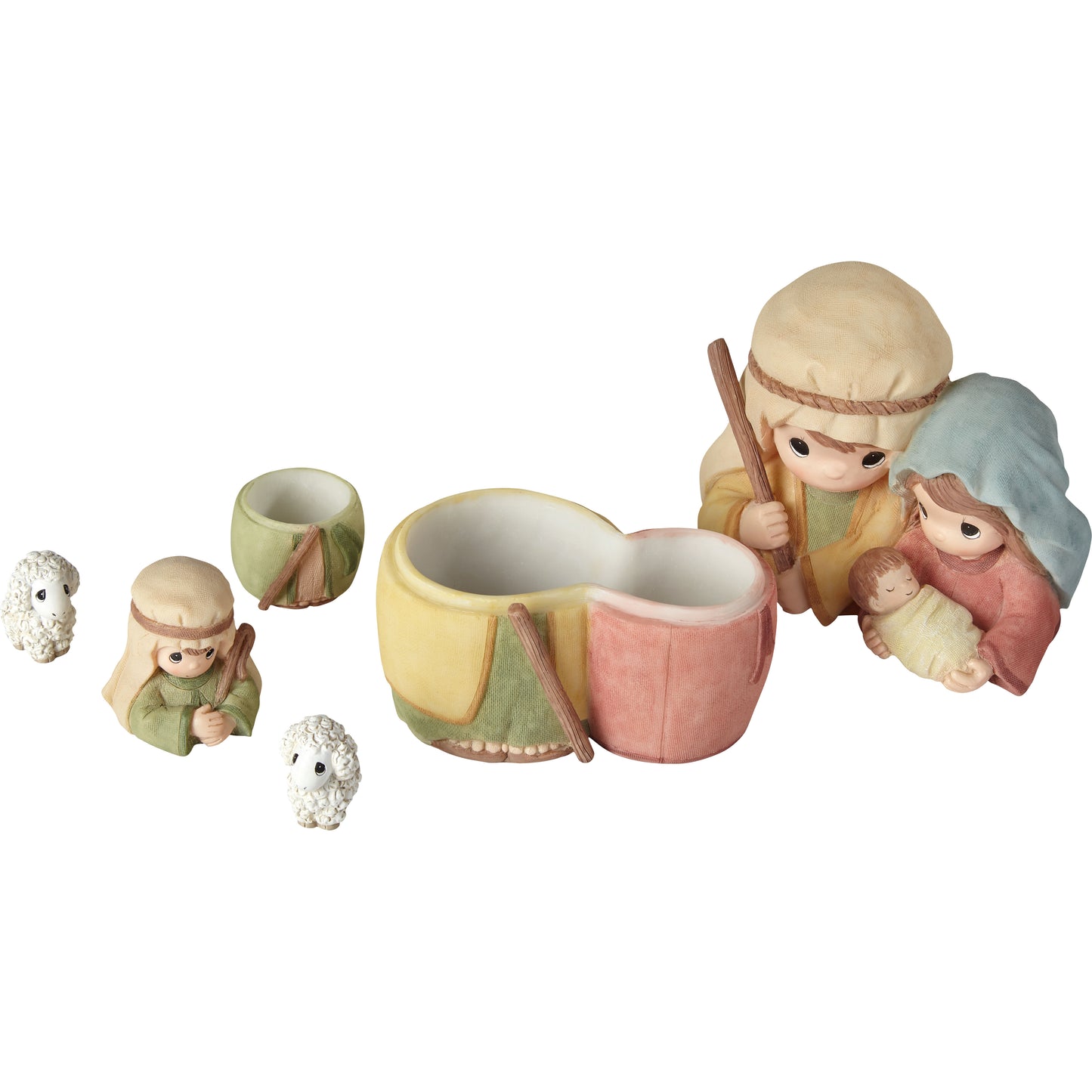 Celebrate The Miracle At The Heart Of Christmas Nesting Nativity Set