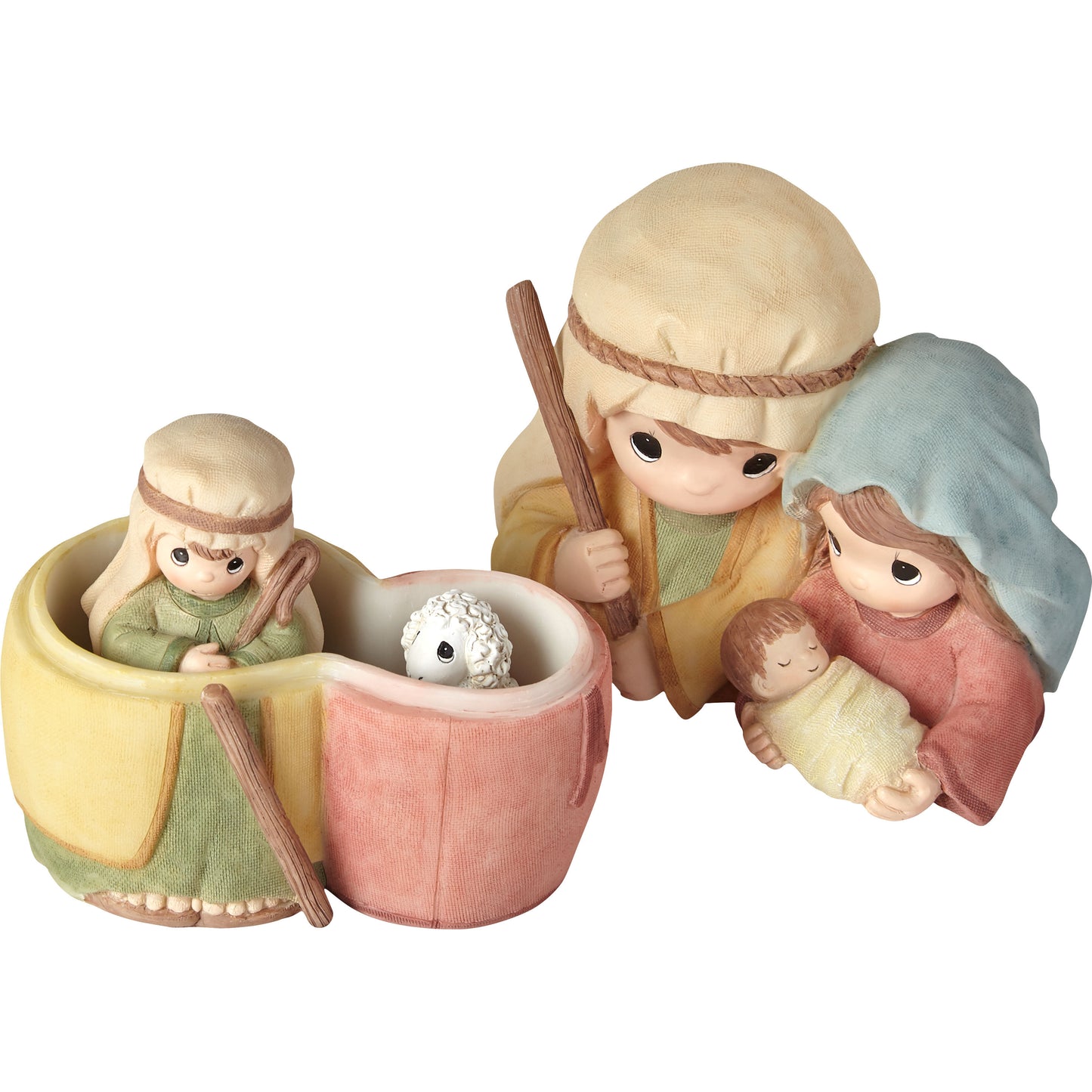 Celebrate The Miracle At The Heart Of Christmas Nesting Nativity Set
