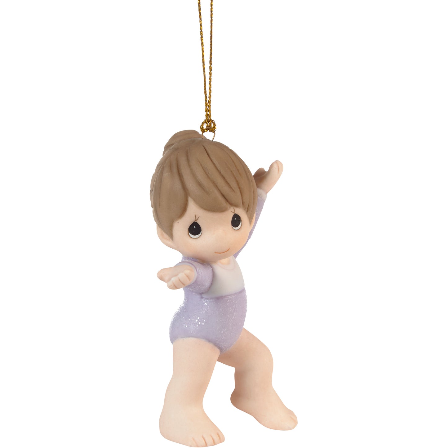 Greatness Is Already Inside You Brunette Ornament