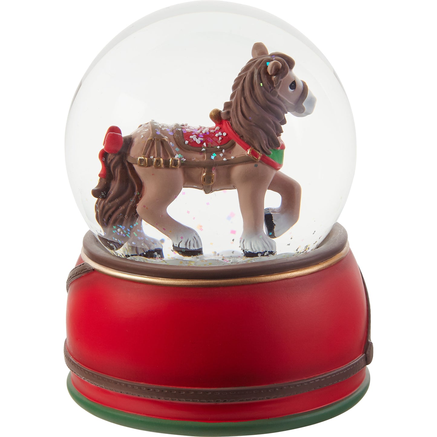 May Your Neighs Be Merry And Bright Annual Animal Snow Globe
