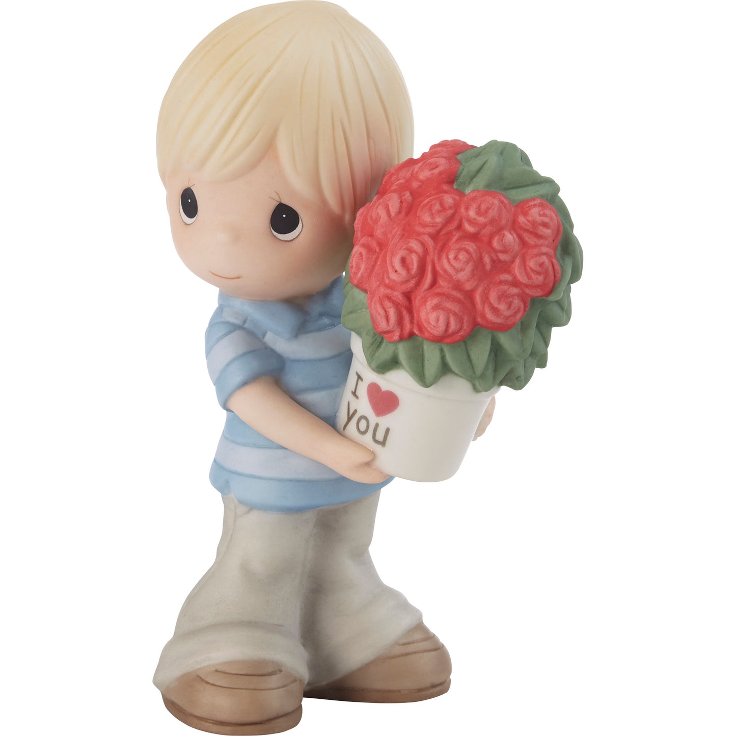 My Love For You Continues To Grow Blond Boy Figurine
