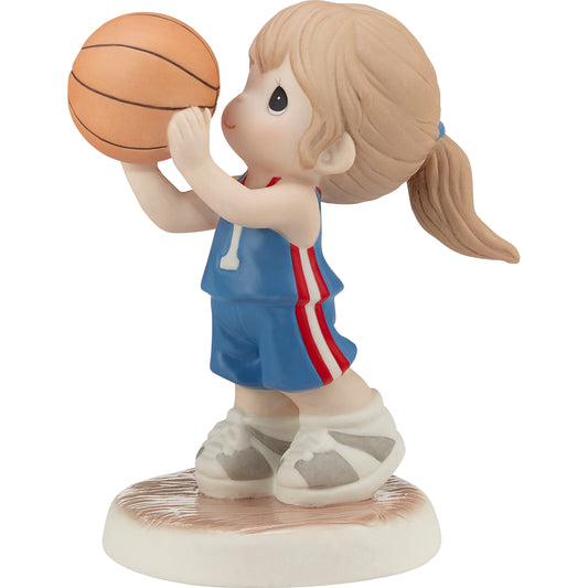 Take Your Best Shot Brunette Hair/Light Skin Figurine